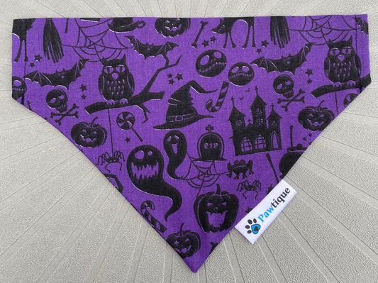Spooky (Purple) Bandana