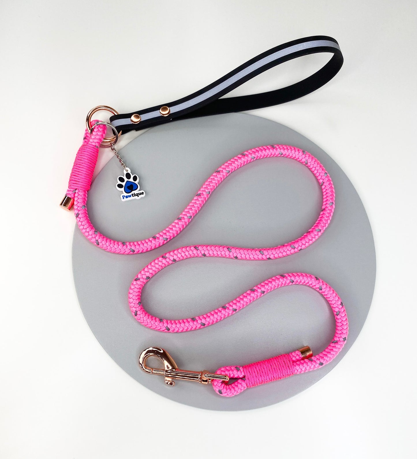 Reflective Rope lead (Pink)