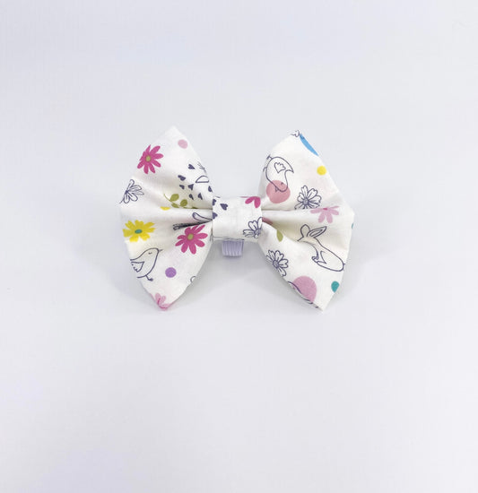 Easter Bow tie (White)