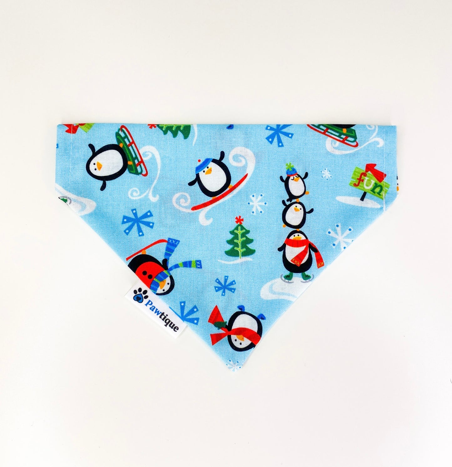 Penguins Christmas Bandana
