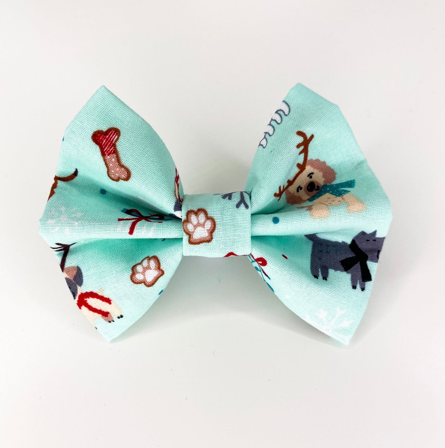 Winter Walks Bow tie (blue)