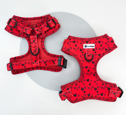 Red Hearts Harness